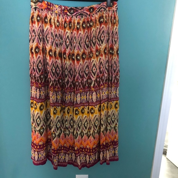 Chaudry KC Boho Indian Gauze Maxi Skirt XXL - Picture 4 of 5